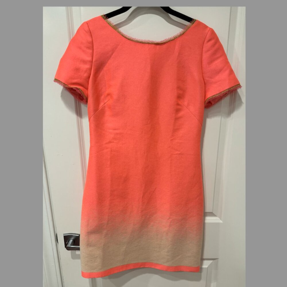 Elie Tahari Midi Length Pink Dress